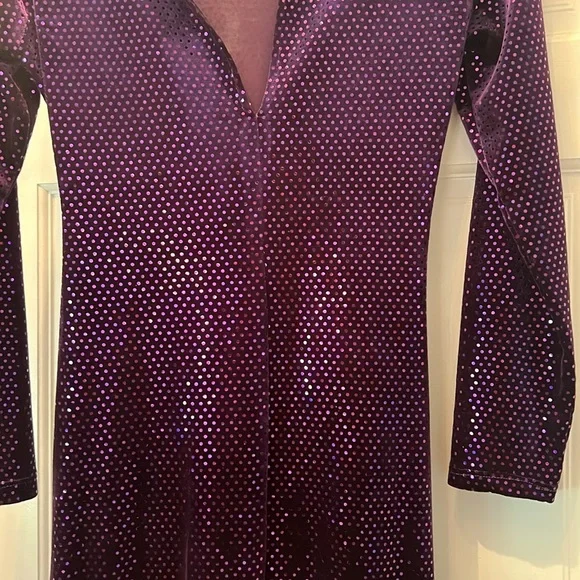 Zara purple long sleeve dress - Picture 8 of 8